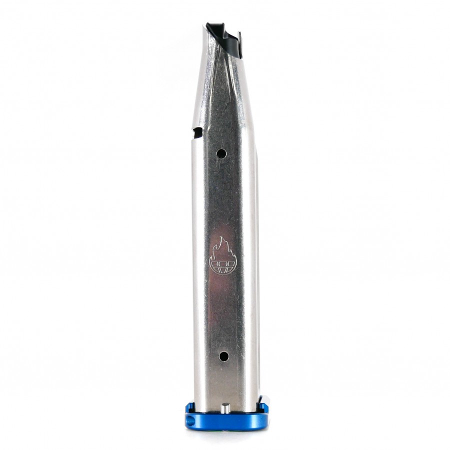 21 Round 9MM Premium Magazine (Slidelock, 140mm, SS, Blue) | Spartan ...