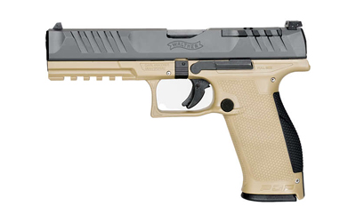 WALTHER PDP FULLSIZE 9mm 5" 18rd Tan Optic READY-img-1