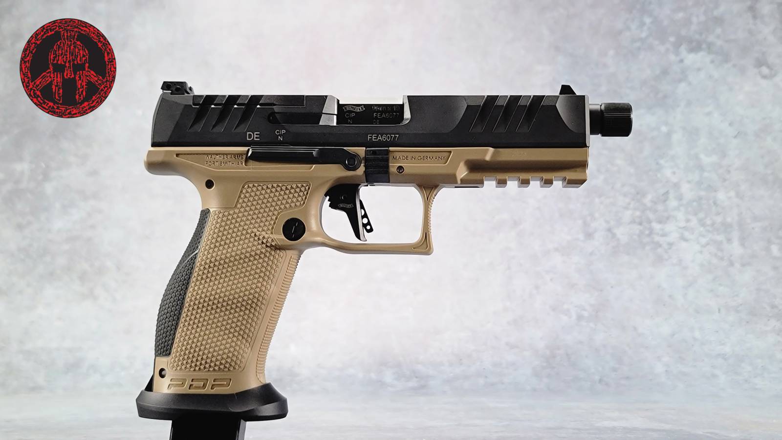 WALTHER PDP PRO SD Full Size 9mm FDE Threaded-img-0