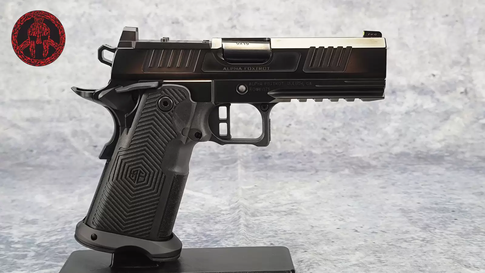 Alpha Foxtrot AF1911-Romulus 9mm 4.25" Polished MOS RMSC/RMR-img-0