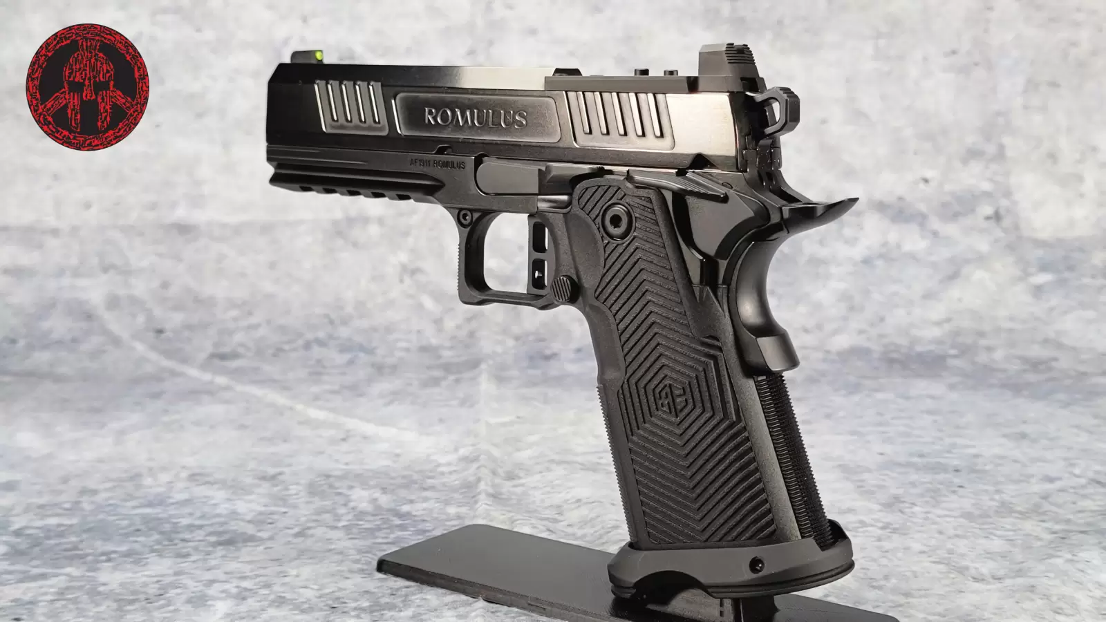 Alpha Foxtrot AF1911-Romulus 9mm 4.25" Polished MOS RMSC/RMR-img-2
