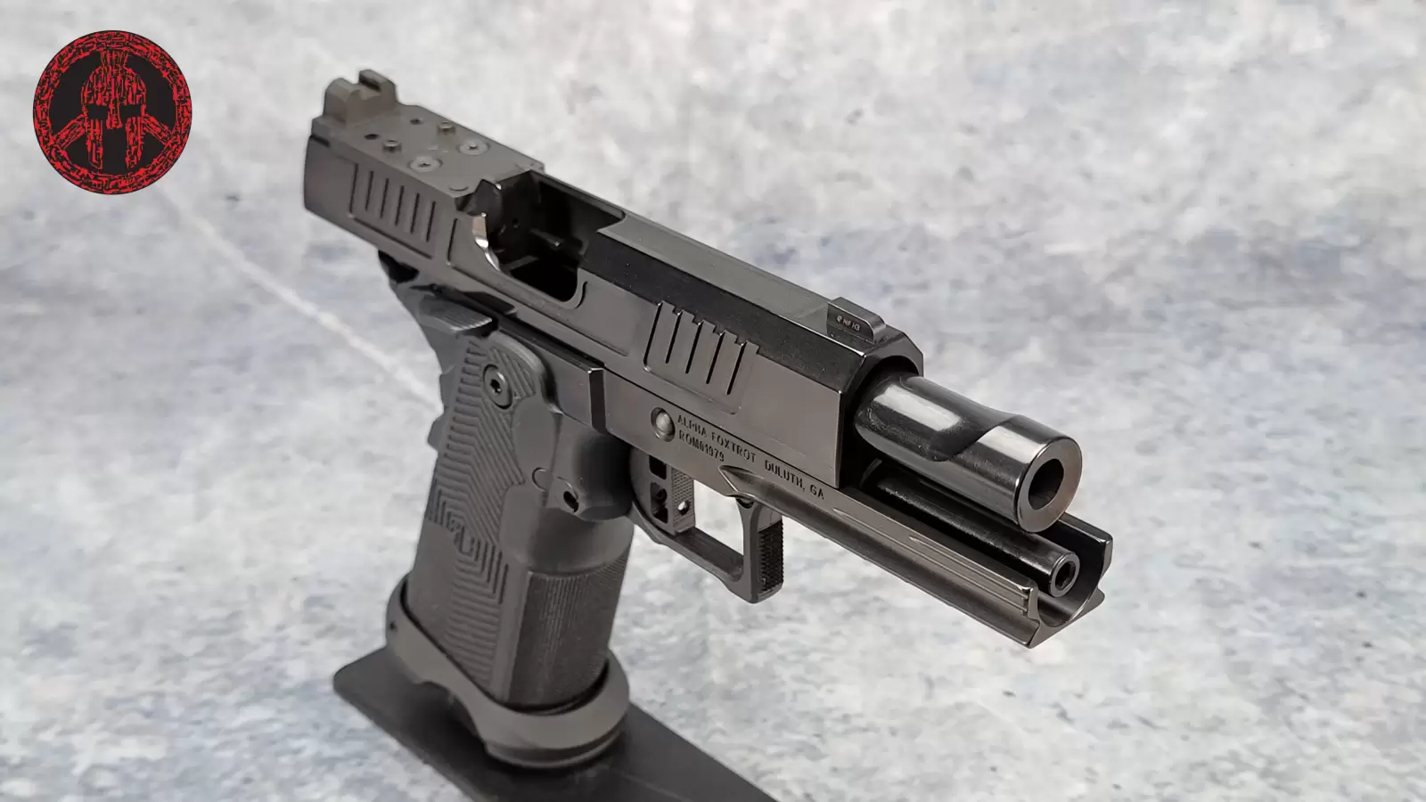 Alpha Foxtrot AF1911-Romulus 9mm 4.25" Polished MOS RMSC/RMR-img-3