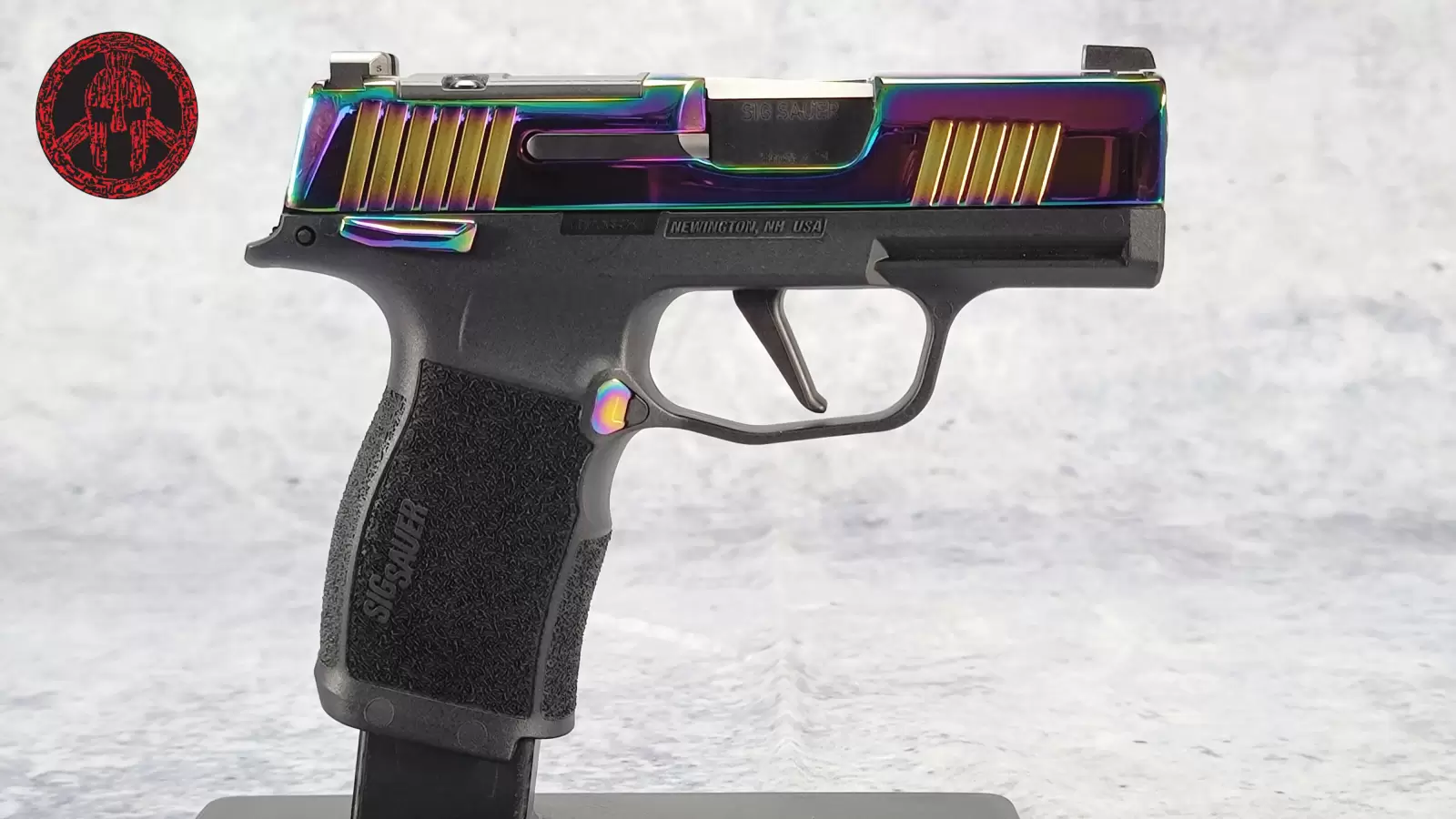 Sig Sauer P365X 9MM RAINBOW TI 12+1 NS-img-0